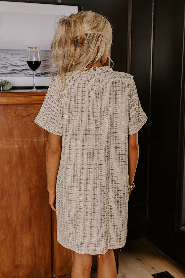 mini office party dress Office Party Tweed Mini Dress