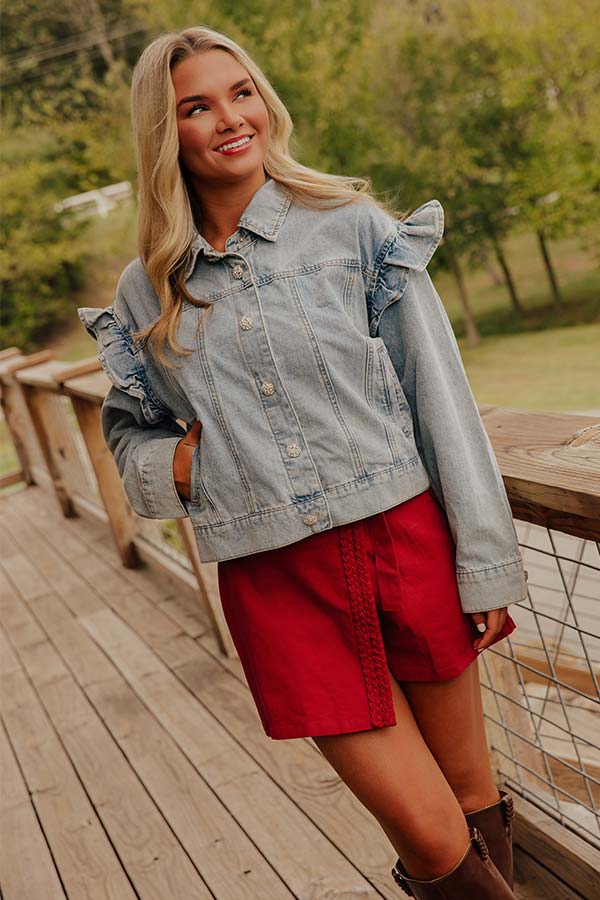 Metropolitan Muse Denim Jacket Image - 2