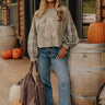 Apple Cider Sippin' Plaid Top Image - 1