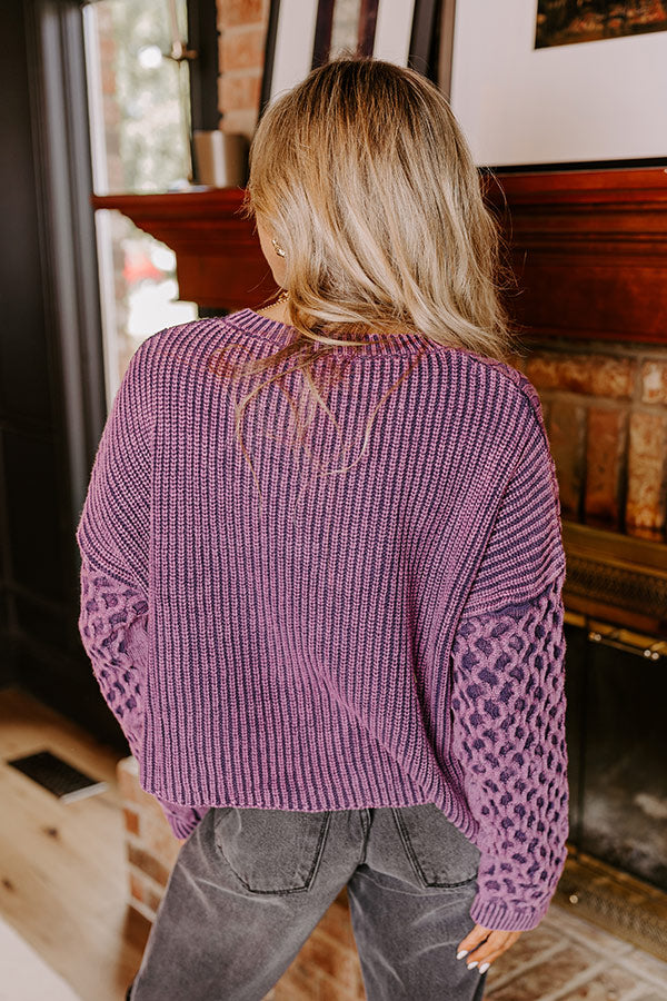 Cabin Cozy Cable Knit Sweater