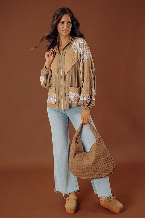 Maple Grove Color Block Knit Sweater Image - 2