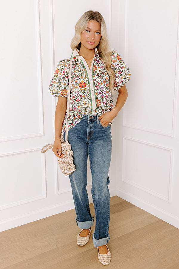 JUST USA MILA High Waist Tall Straight Leg Jean 