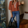 JUST USA MILA High Waist Tall Straight Leg Jean Image - 1