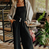 Crisp Morning High Waist Foldover Pants Image - 1