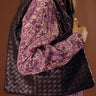 Street Style Faux Leather Woven Tote in Chestnut Image - 1