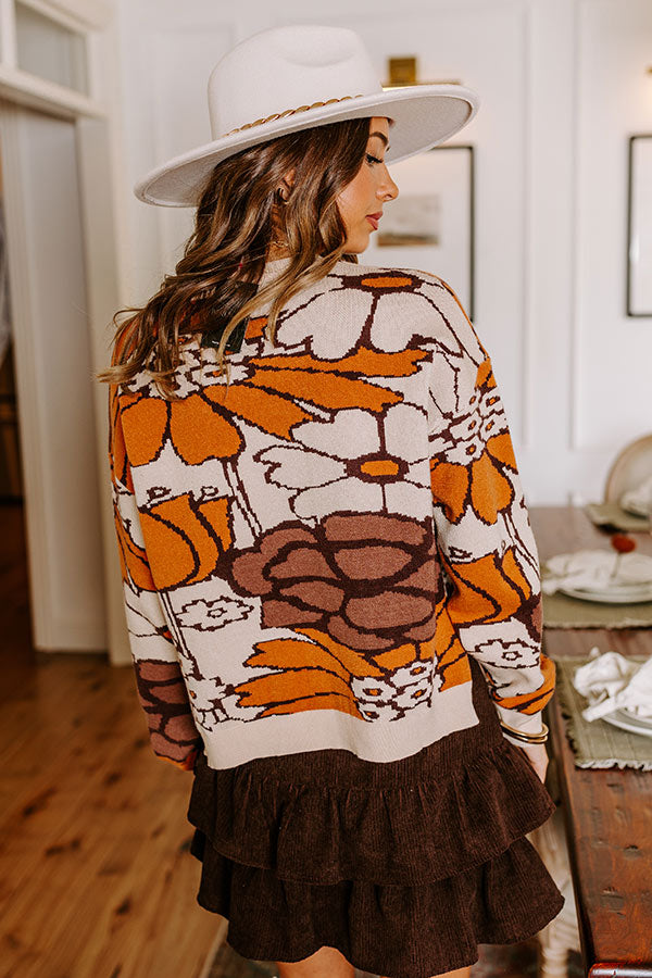 Fall Dreaming Knit Sweater Top