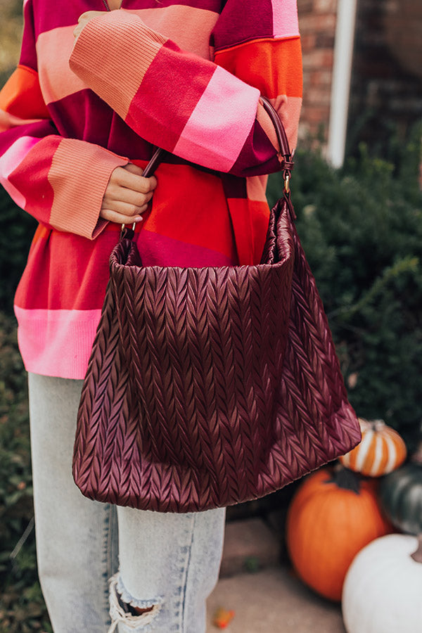 Vogue Vibes Faux Leather Tote