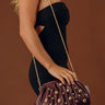 Posh Mindset Faux Leather Purse in Windsor Wine Image - 1