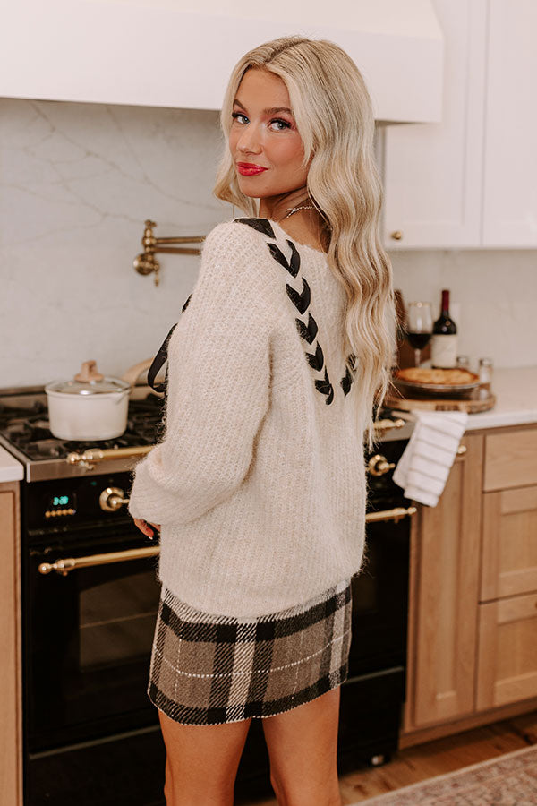 Soft Smile Knit Sweater Top