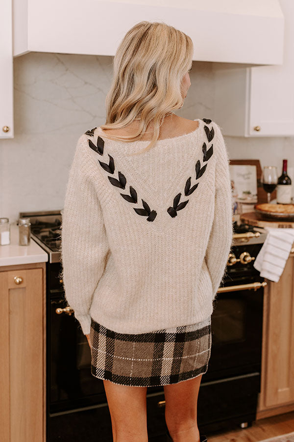 Soft Smile Knit Sweater Top