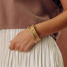 Metropolitan Muse Wrap Bracelet in Gold Image - 1