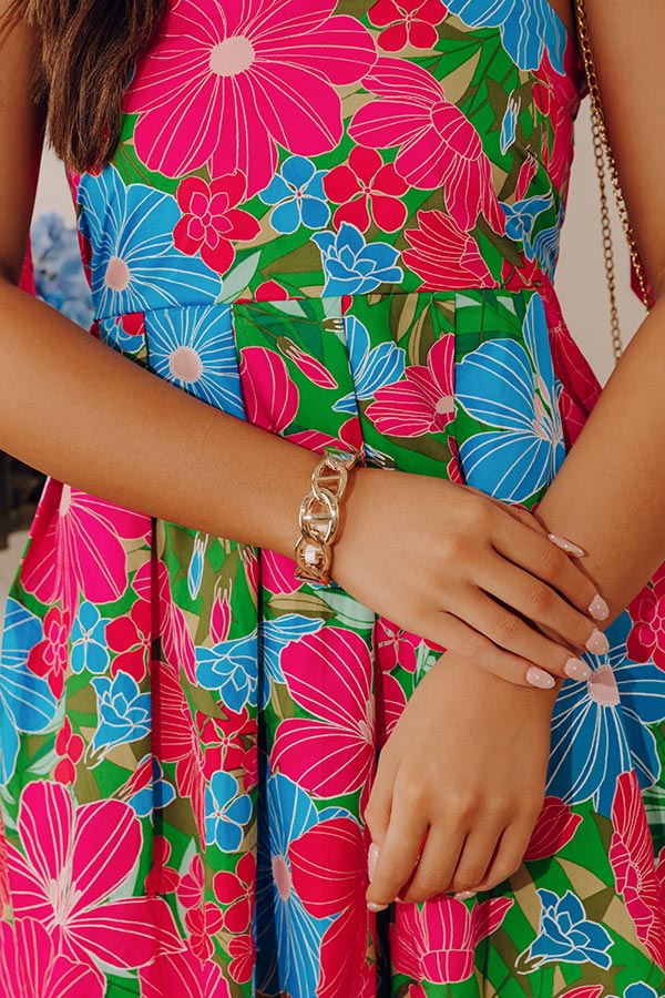 Uptown Elegance Bangle Bracelet