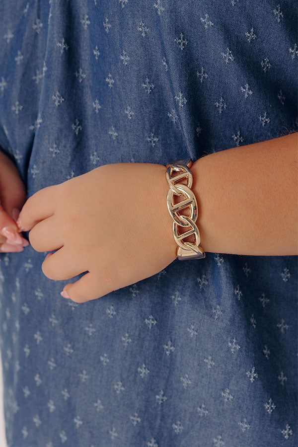 Uptown Elegance Bangle Bracelet Image - 1