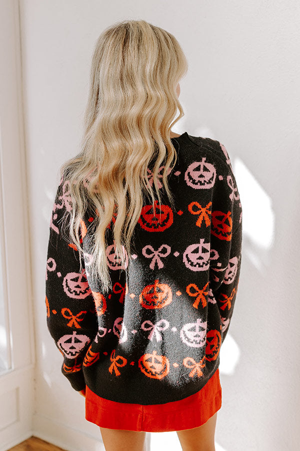 Pumpkin Patch Pretty Knit Cardigan