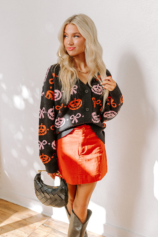 Pumpkin Patch Pretty Knit Cardigan