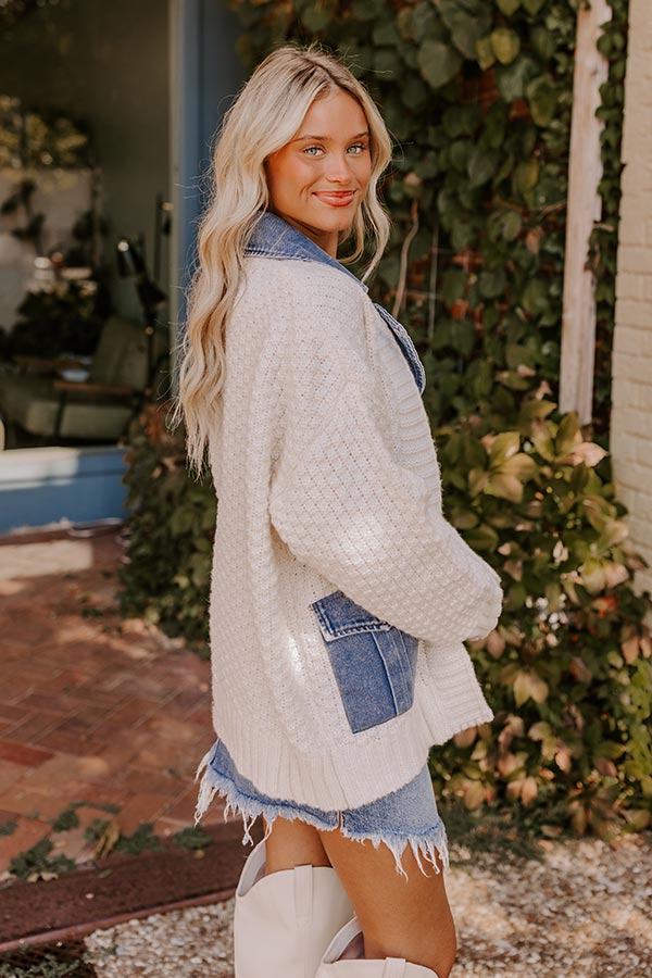 Cue The Cozy Knit Jacket