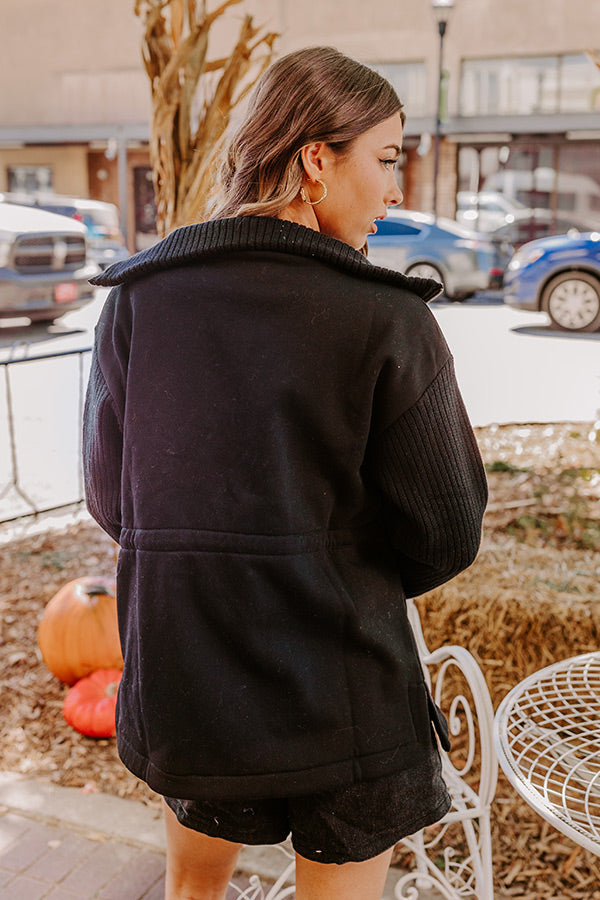 Fall Stroll Drawstring Jacket