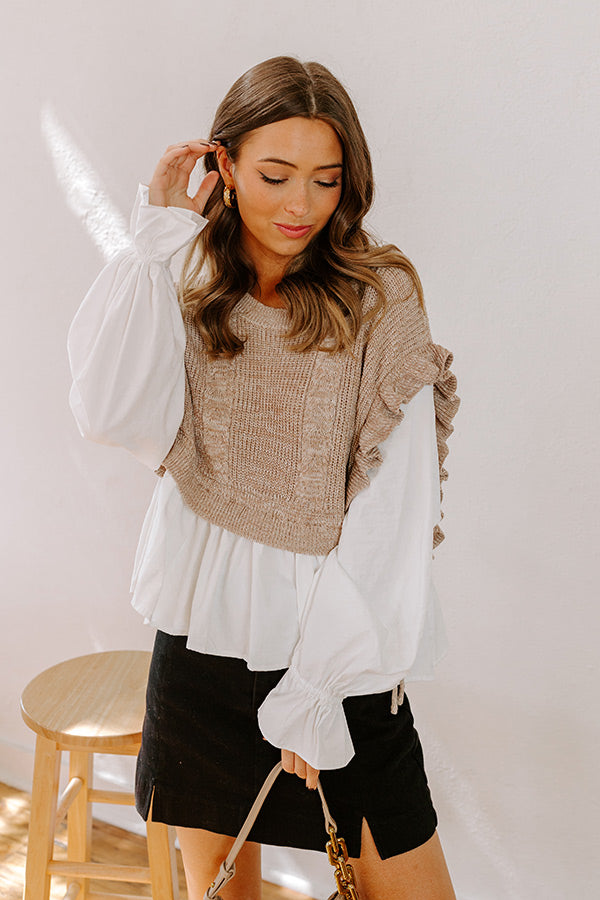 Cottage Charm Knit Top