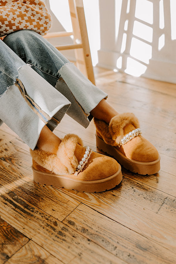 The Millie Faux Suede Platform Loafer