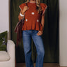 Chai Latte Please Knit Top Image - 1