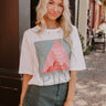 Pink Floyd Dark Side Tour Distressed Graphic Tee Image - 1