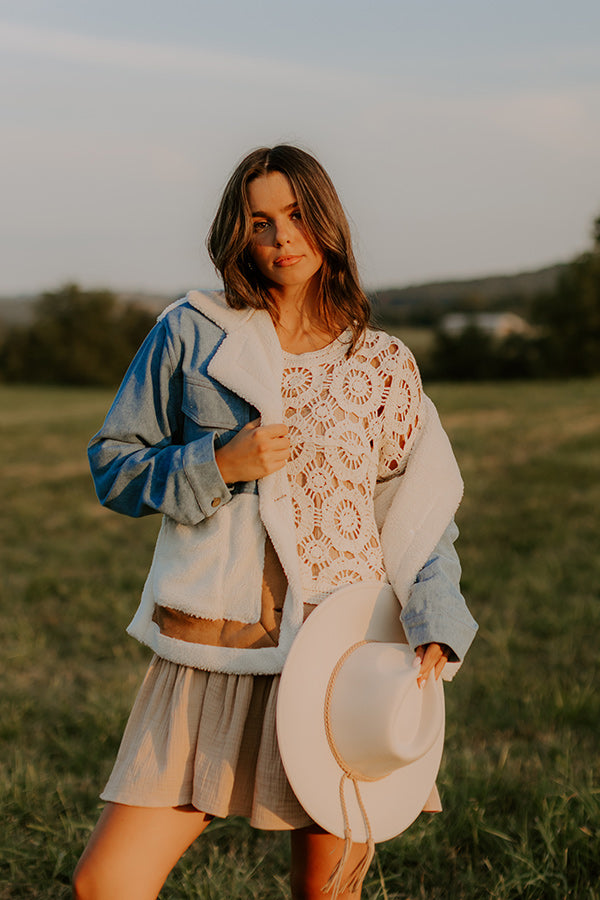 Countryside Mornings Sherpa Jacket