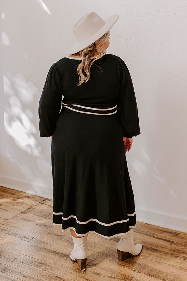 Sweet Whispers Knit Midi Curves