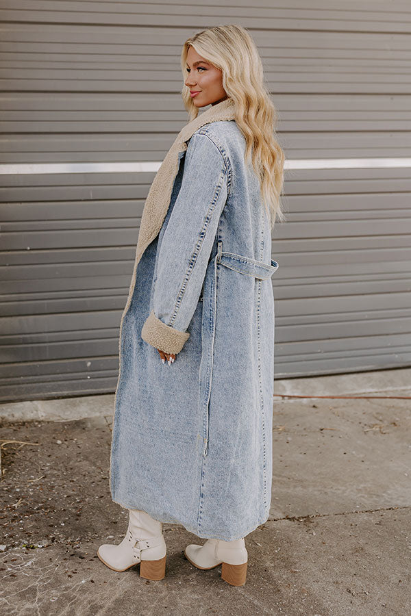 Central Park Chills Denim Coat