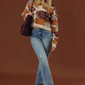LOVERVET Wrenlee Midrise Distressed Straight Leg Jean Image - 1