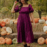 Tuscan Vineyard Jacquard Midi Image - 1