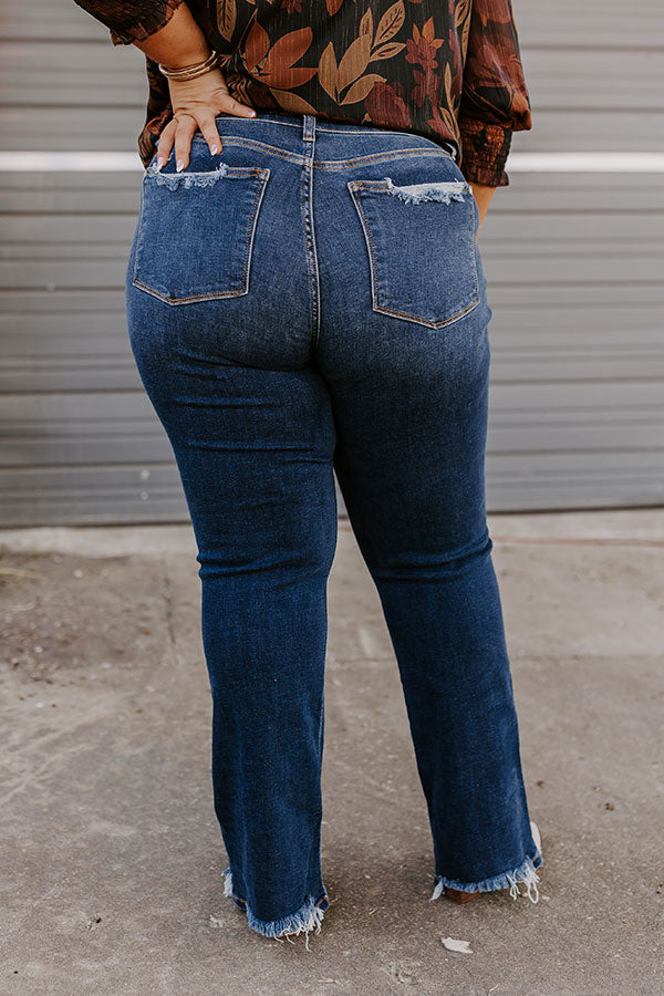 JUDY BLUE Ellison High Waist Bootcut Jean Curves