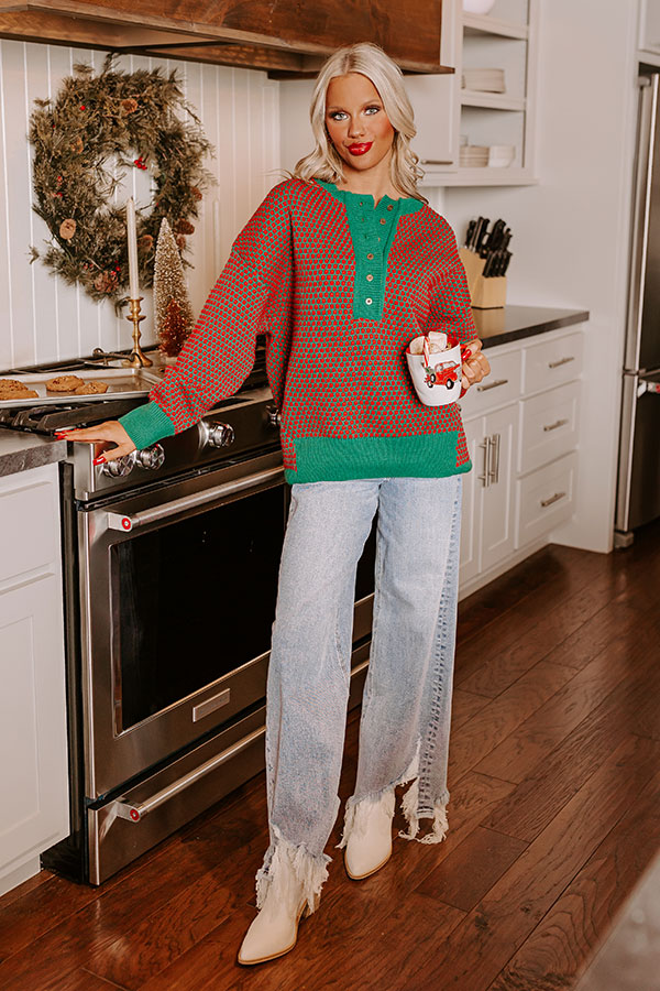 Feeling Festive Knit Sweater