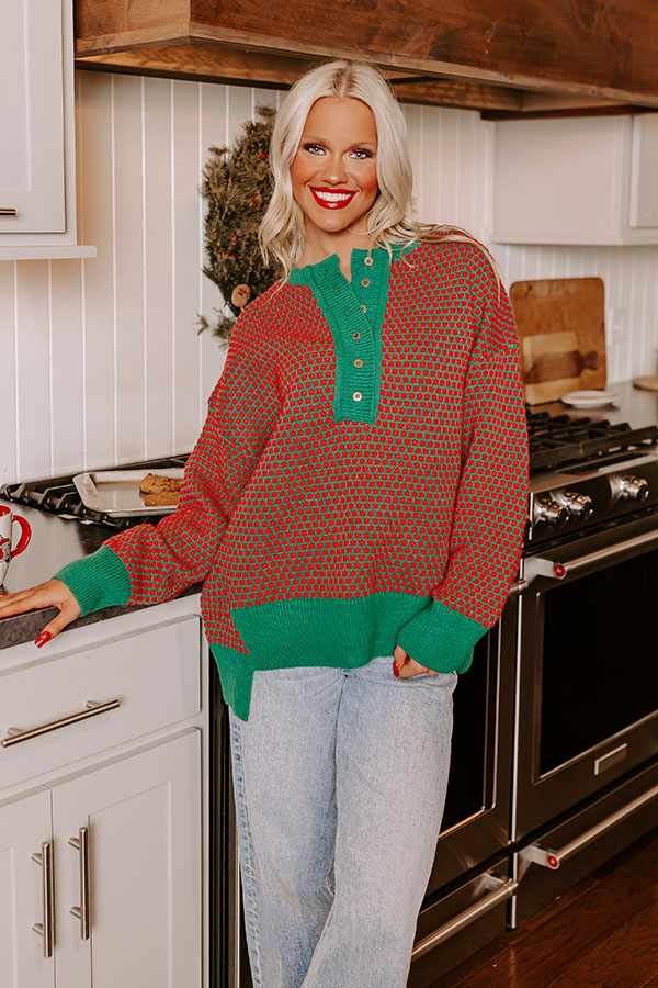 Feeling Festive Knit Sweater