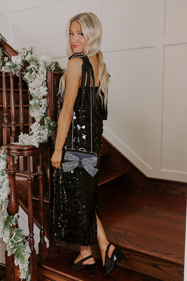 Full Of Glam Sequin Midi in Black M / Black Full Of Glam Sequin Midi in Black M / Black