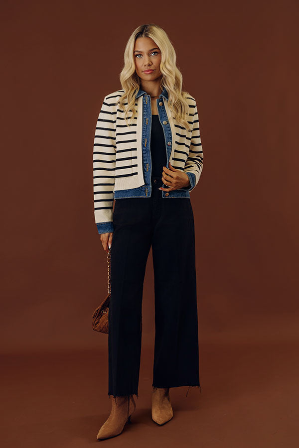 Chic Charms Lightweight Knit Jacket Image - 2