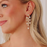 Chic Showstopper Earrings in Pearl Image - 1