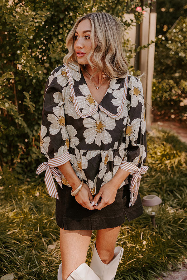 Posh Lifestyle Floral Top