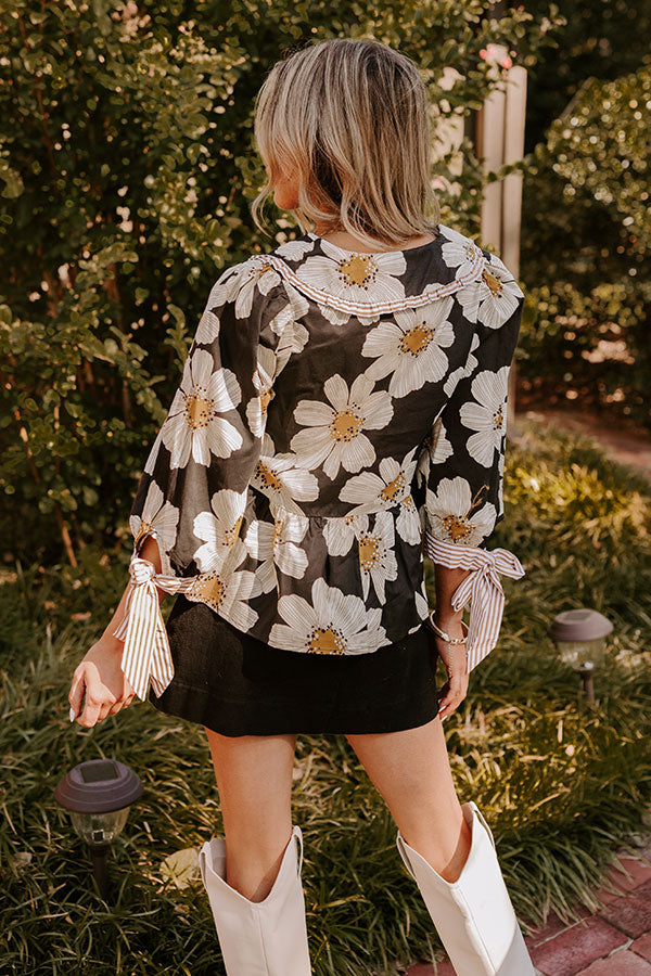 Posh Lifestyle Floral Top