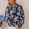 Kind Glance Floral Button Up Image - 1