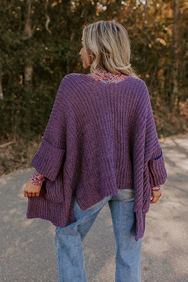 Rustic Vineyard Knit Cardigan