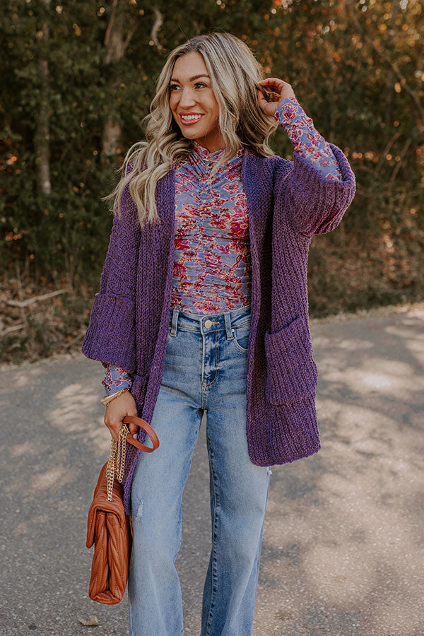 Rustic Vineyard Knit Cardigan