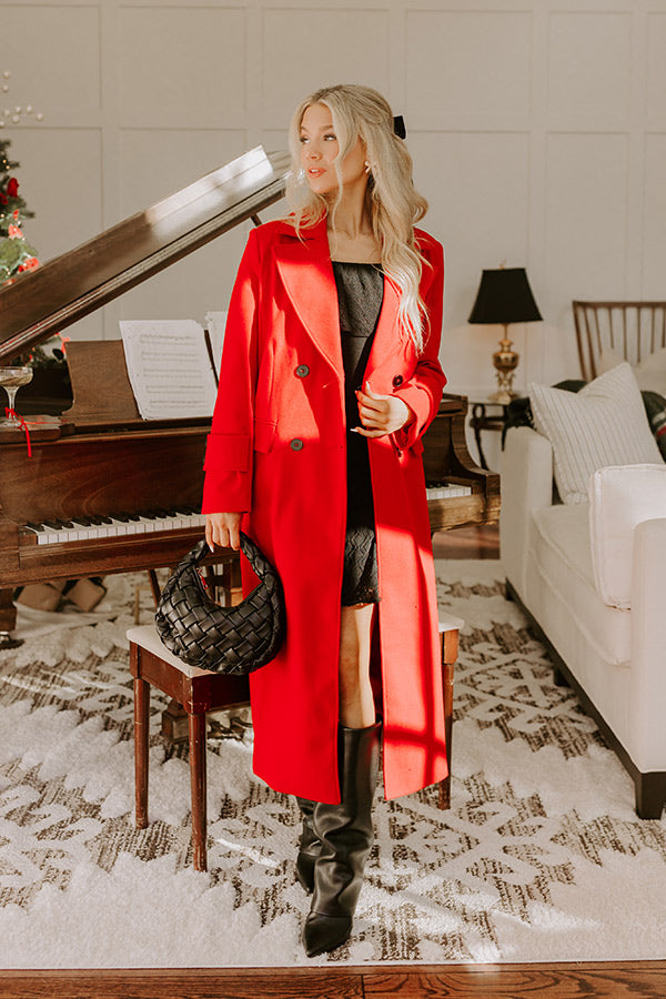 red pointelle dress Reiss Ami Atelier Pointelle-knit Maxi Dress
