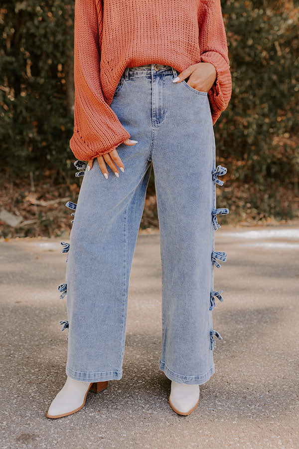 The Layla High Waist Wide Leg Jean