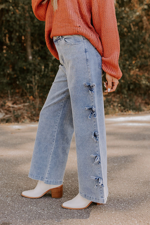 The Layla High Waist Wide Leg Jean