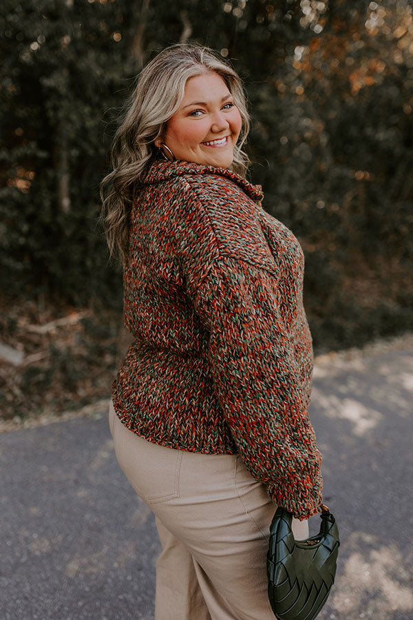 Cinnamon Spice Feels Knit Sweater