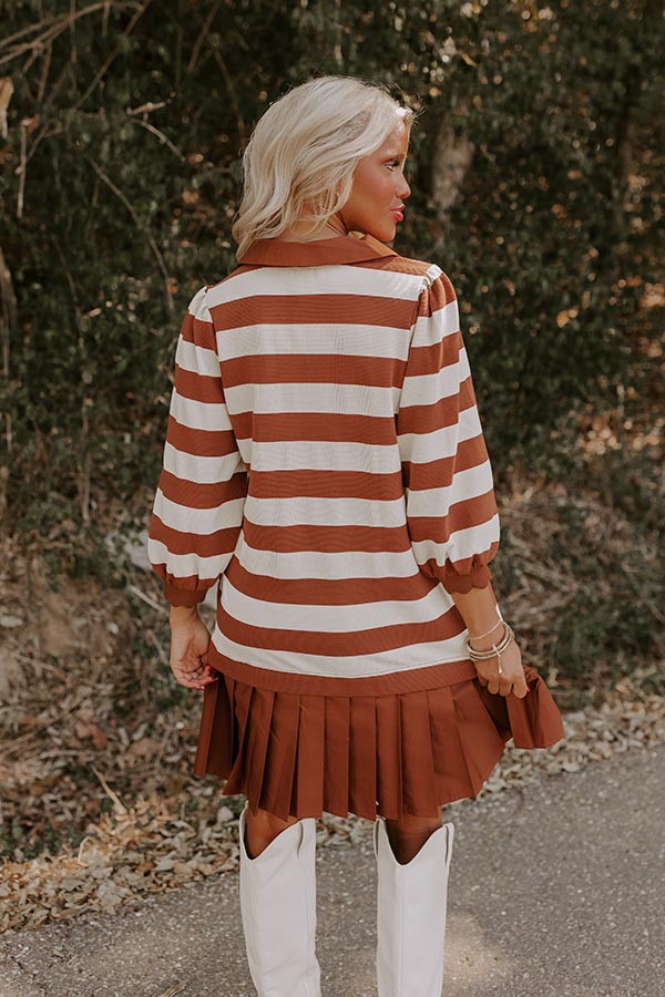 Country Club Moment Stripe Mini Dress