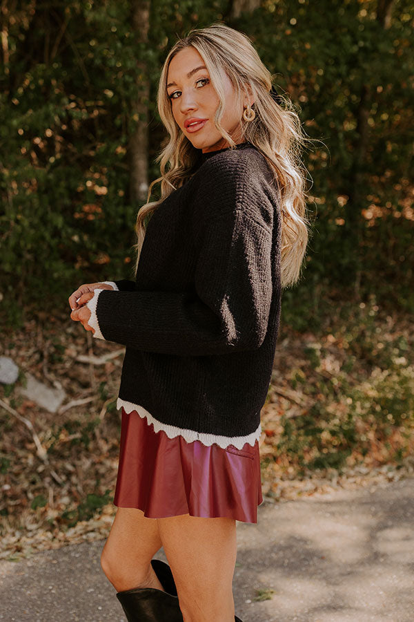 Sweet Poetry Knit Sweater