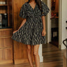 Whimsical Whispers Floral Mini Dress Image - 1