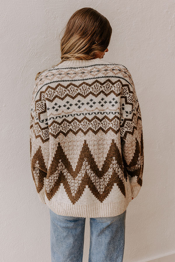 Fireside S'mores Knit Sweater