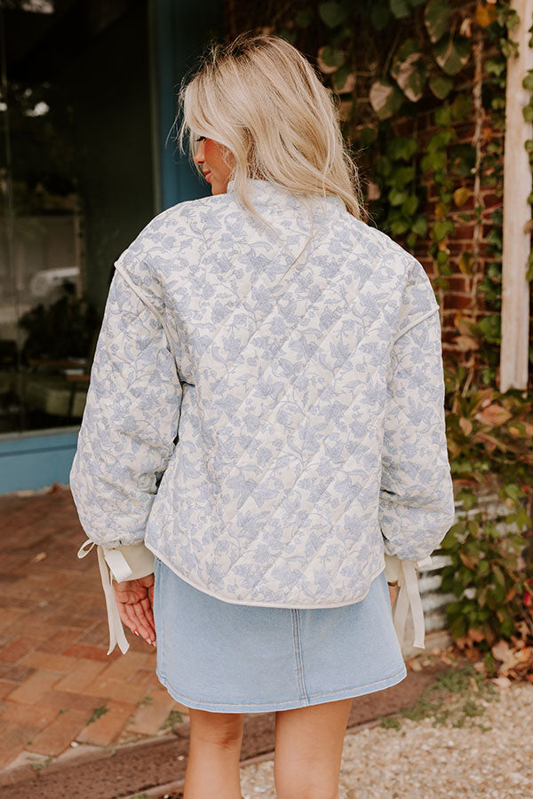 Small Town Mornings Quilted Jacket